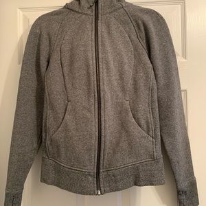 Lululemon Gray Zip Up Hoodie Jacket Size 6